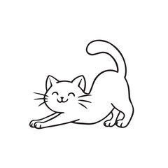 Obraz premium cat with a smile