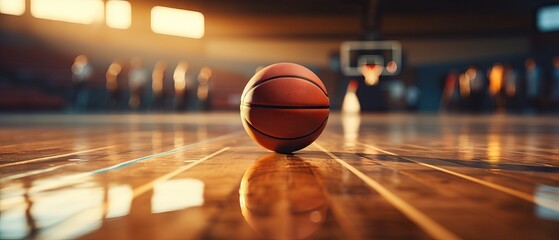 A Basketball's Moment. Generative AI