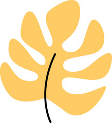 Abstract Tropical Leaf