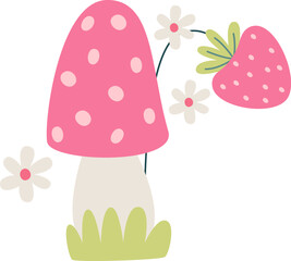 Strawberry And Mushroom