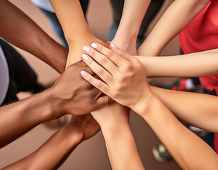 Close-Up of Community Solidarity Event