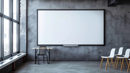 Blank Whiteboard for Organizational Development: Endless Possibilities and Strategies Await