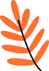 Tropical Leaves Branch