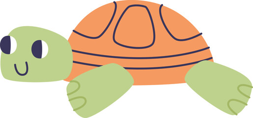 Turtle Hand Drawn