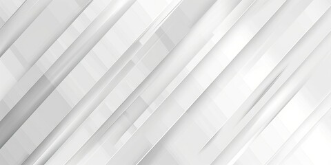 Obraz premium Abstract Geometric Pattern in White