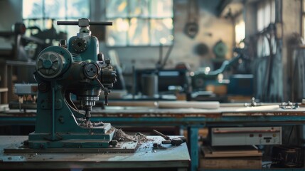 Fototapeta premium Machine Builder's Day. mechanical mechanisms. production. gear mechanism,