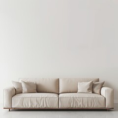sofa and pillows