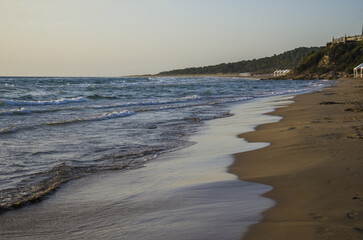 Grecotel Luxury resort in Greece - summer evening seascape