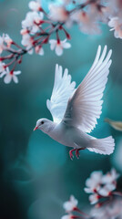 Fototapeta premium International Day of Peace. Harmony on the International Day of Peace and Freedom. A worldwide collaboration celebrating the peaceful coexistence of different cultures and the pursuit of freedom and e