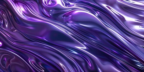 Obraz premium Abstract Purple Liquid Surface