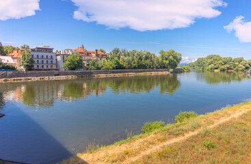 Fototapeta premium Riverside in Piestany, Slovakia