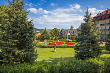 Public park on Spa Island  - Piestany - Slovakia