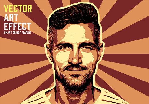 Vector Art Effect with Generative AI
