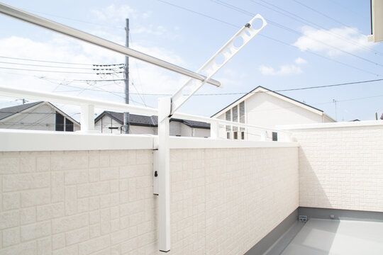 ベランダ　物干金物 物干し竿