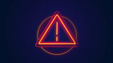 Danger sign Caution generative ai