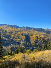 Naklejka premium Park City Mountain Hike View
