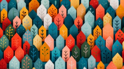 Climate resilience depicted by communities adapting to climate impacts through innovative solutions demonstrating the need for building resilience against climate change. Background Illustration,