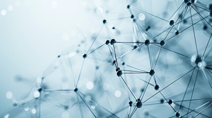 Abstract Network of Connected Spheres