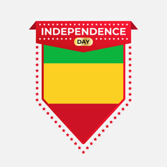 Obraz premium Mali Independence Day Banner Design