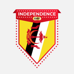 Brunei Independence Day Banner Design