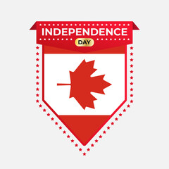 Canada Independence Day Banner Design
