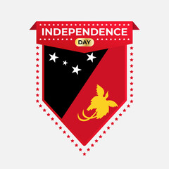 Papua New Guinea Independence Day Banner Design