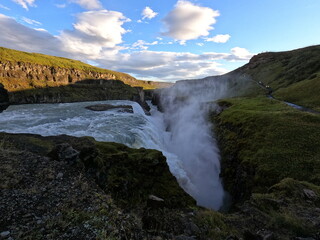 Chute d'eau Islandaise