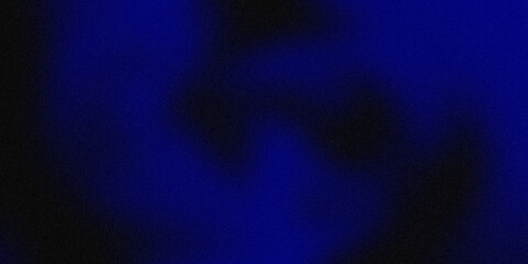 Deep blue swirl grain noisy abstract background