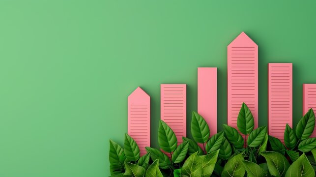 Sustainable design depicted by products and buildings that prioritize environmental impact efficiency and longevity promoting a shift towards eco-friendly design principles Background Illustration,