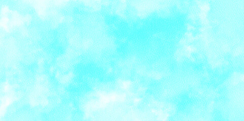 abstract blue in the sky and watercolor background. snowflakes light blue cloudy texture wall wallpaper.