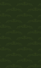 Luxury vintage ornament pattern wallpaper