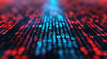 Quantum computing applications in cryptography for secure data encryption, decryption, and cybersecurity resilience, advancing digital security. Background Illustration, Bright color tones, ,