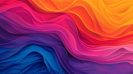 Obraz premium Quantum phase transition changes in material properties at quantum scales, studied in condensed matter physics and quantum systems. Background Illustration, Bright color tones, , Minimalism,