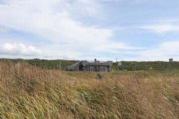 国道沿いの休憩所