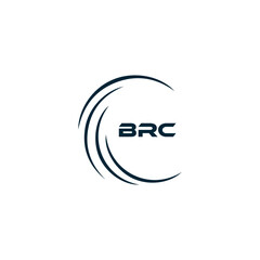 BRC logo. B R C design. White BRC letter. BRC, B R C letter logo design. B R C letter logo design in GOLD, GOLDEN LOGO, THREE, style. letter logo set in one artboard. B R C letter logo vector design.