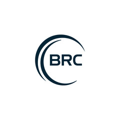 BRC logo. B R C design. White BRC letter. BRC, B R C letter logo design. B R C letter logo design in GOLD, GOLDEN LOGO, THREE, style. letter logo set in one artboard. B R C letter logo vector design.