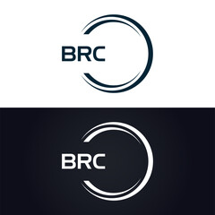 BRC logo. B R C design. White BRC letter. BRC, B R C letter logo design. B R C letter logo design in GOLD, GOLDEN LOGO, THREE, style. letter logo set in one artboard. B R C letter logo vector design.