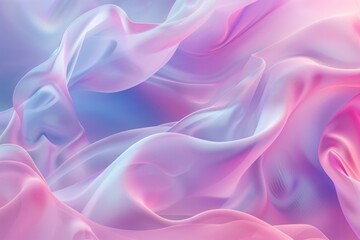 Obraz premium Abstract Swirling Pastel Fabric