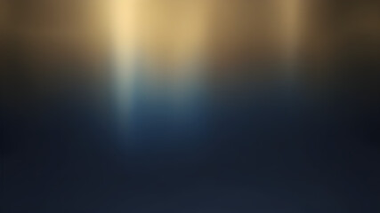 Obraz premium Abstract Light Background. Gradient Background Blending Deep Blue and Gold. Reflecting Opulence and Tranquility.