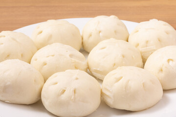 ミニ豚まん　冷凍状態