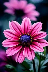 pink daisy flower