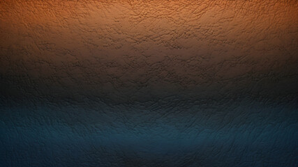 Naklejka premium Grunge Wall Texture Inspirations. Blue and brown color.