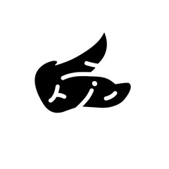 Chicken wing silhouette