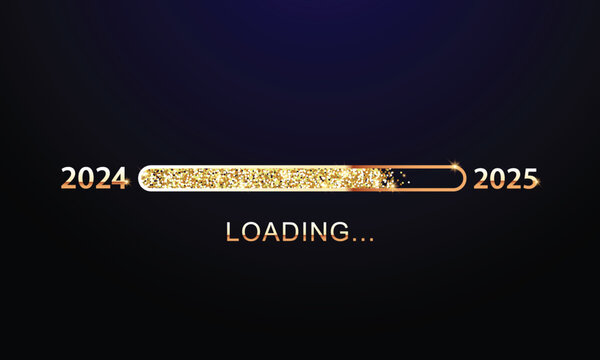 2025 Happy New Year Background Design. Greeting Card, Banner, Poster. Vector Illustration.