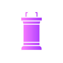 lectern gradient icon