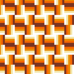 Abstract . colorful background pattern seamless retro 70s. Vector.