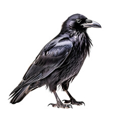 Fototapeta premium Common crow png, Ai generated