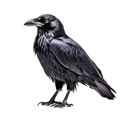 Common crow png, Ai generated