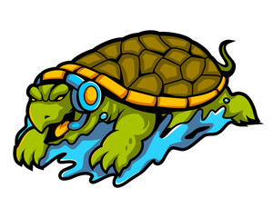 Turtle Logo Template Esport gaming