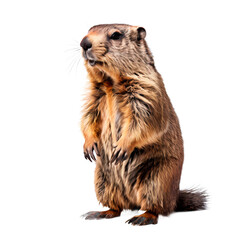 Groundhog png, AI Generated